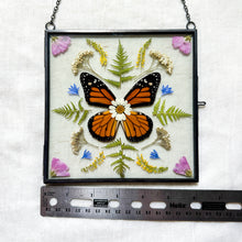 Load image into Gallery viewer, Monarch Butterfly Square Wall Hanging
