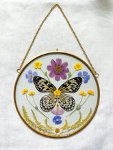 Load image into Gallery viewer, Paper Kite Butterfly Circle Wall Hanging
