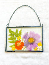 Load image into Gallery viewer, Pink Cosmo bloom medium rectangle wall hanging
