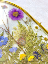 Load image into Gallery viewer, Large arch wildflower garden wall hanging
