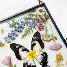 Load image into Gallery viewer, White Swallowtail Butterfly Rectangle Wall Hanging
