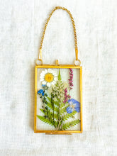 Load image into Gallery viewer, Small rectangle wildflower garden wall hanging no. 2
