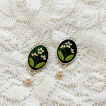 Load image into Gallery viewer, Bridal Wreath pearl drop earrings
