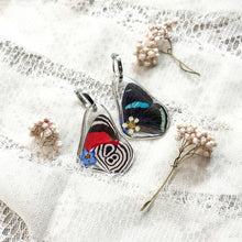 Load image into Gallery viewer, Reversible small Cramer&#39;s 88 wing earrings
