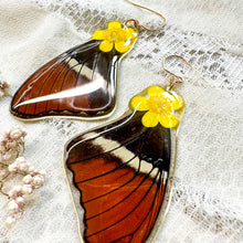 Load image into Gallery viewer, Buttercup wing earrings
