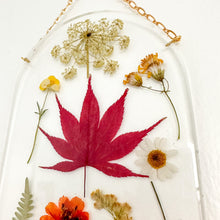 Load image into Gallery viewer, Warm tone botanical chart arch wall hanging *SECONDS*
