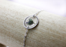 Load image into Gallery viewer, Lavender chain bracelet
