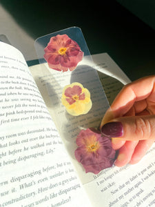 Pansy bookmark