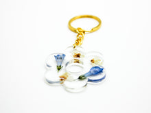 Load image into Gallery viewer, Bluebell flower keychain
