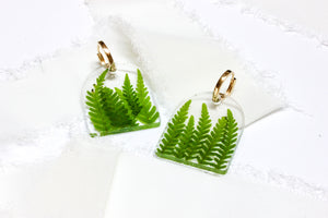 Forest Floor arch earring