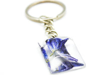 Load image into Gallery viewer, Larkspur keychain
