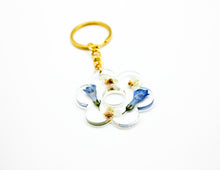 Load image into Gallery viewer, Bluebell flower keychain
