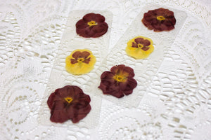 Pansy bookmark